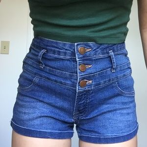 Jean shorts